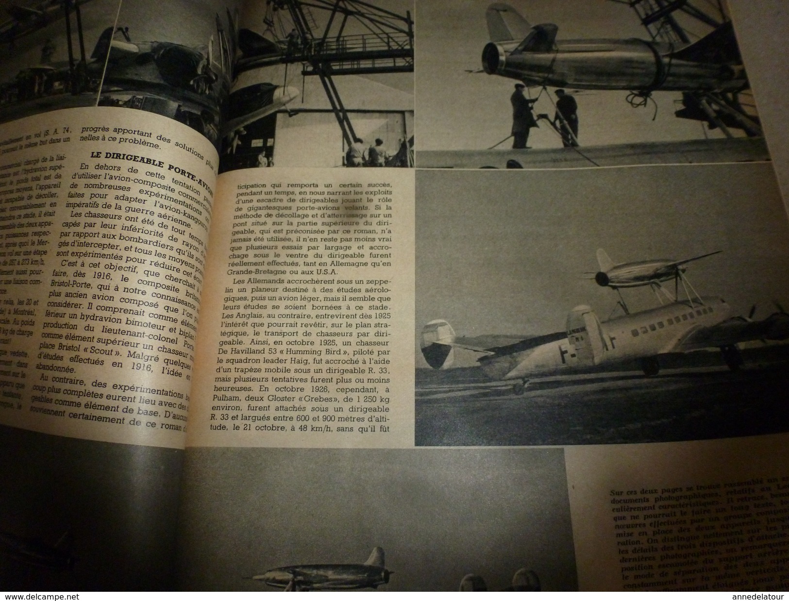 1954 SETA : Schiaorn (Suisse);Avions Kangourous;Origine-chien;Surprise-Brevets Invention;Industrie atom;Radioteléscope;