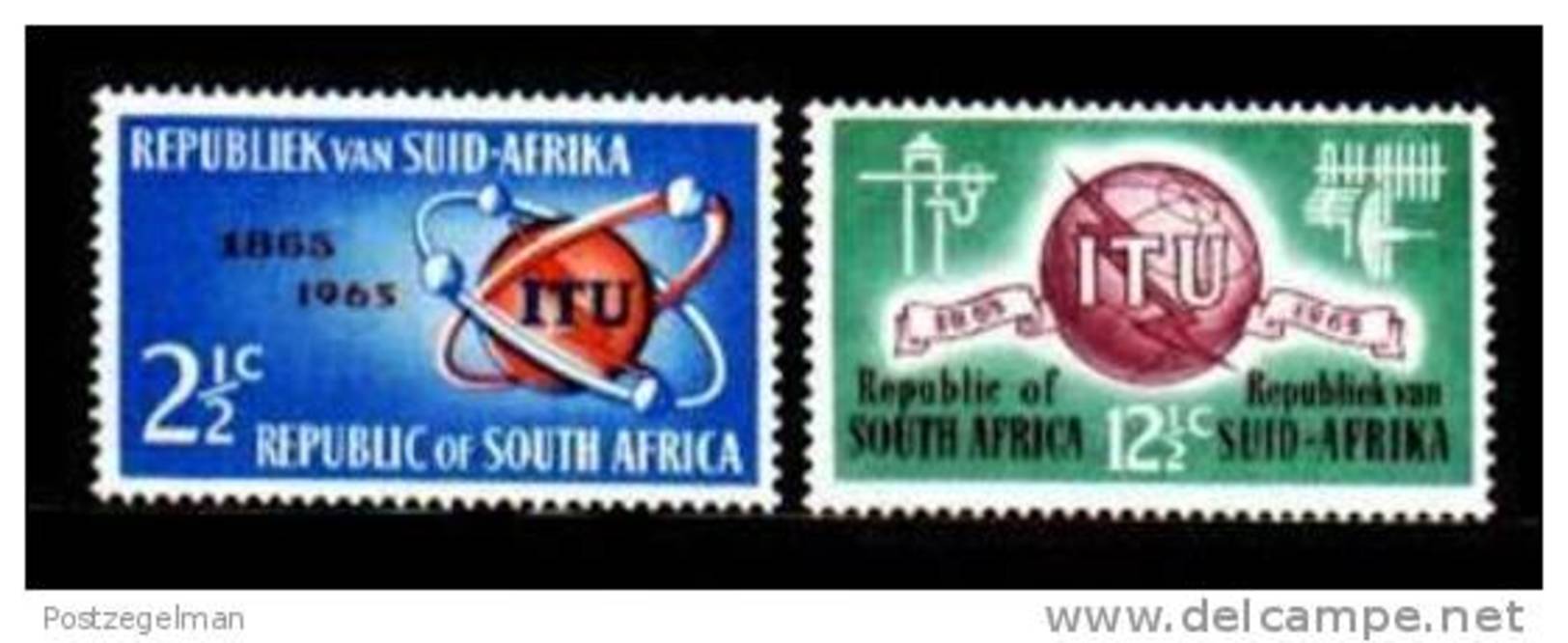 RSA ,1965,  MNH Stamp(s) U.T.I. Centenary Nrs. 344-345 - Unused Stamps