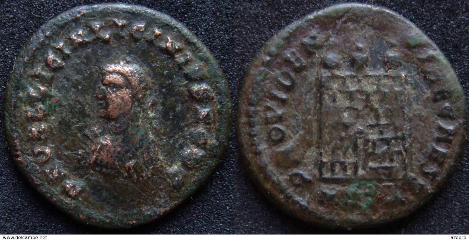 Roman Empire - AE Follis Of Licinius II As Caesar (317-324 AD), PROVIDENTIAE CAESS - L'Empire Chrétien (307 à 363)