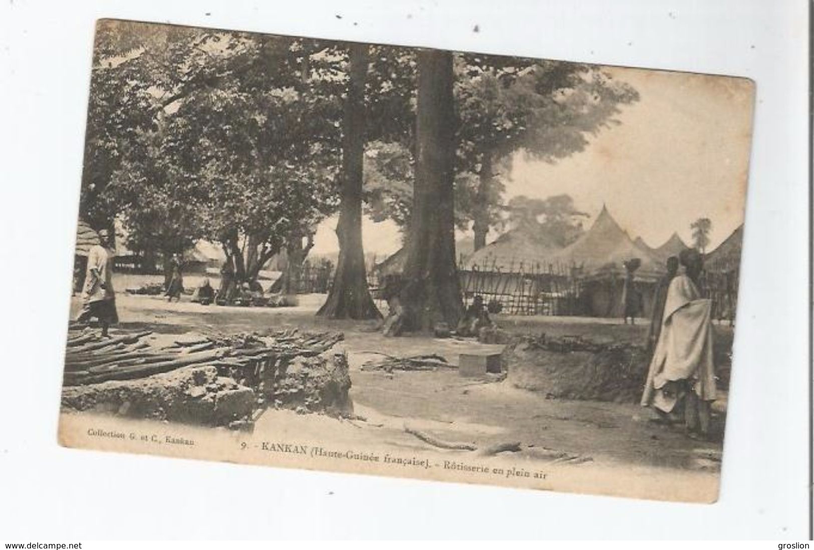 KANKAN (HAUTE GUINEE FRANCAISE) 9 ROTISSERIE EN PLEIN AIR - Guinée Française