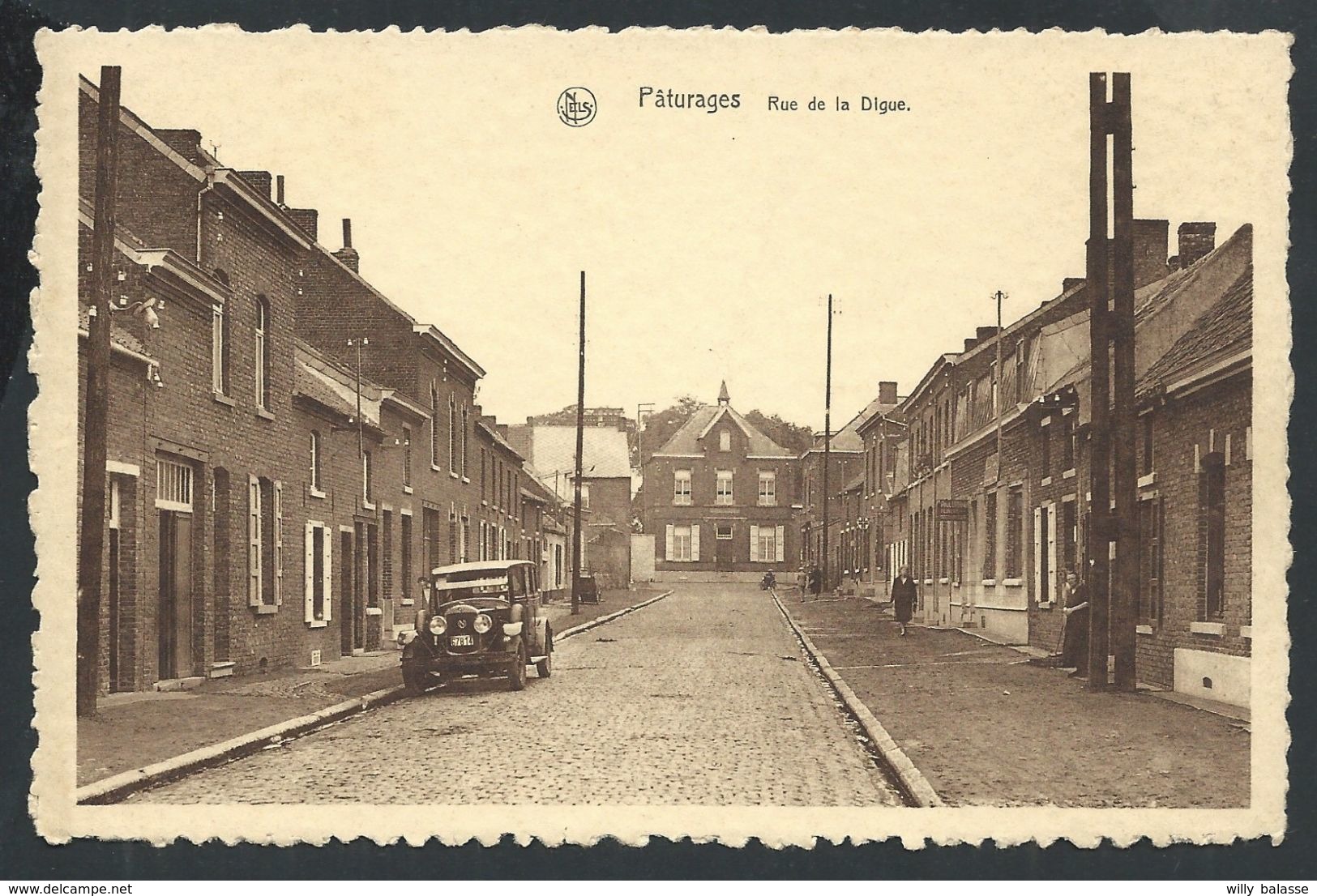 +++ CPA - PATURAGES - Rue De La Digue - Nels  // - Colfontaine