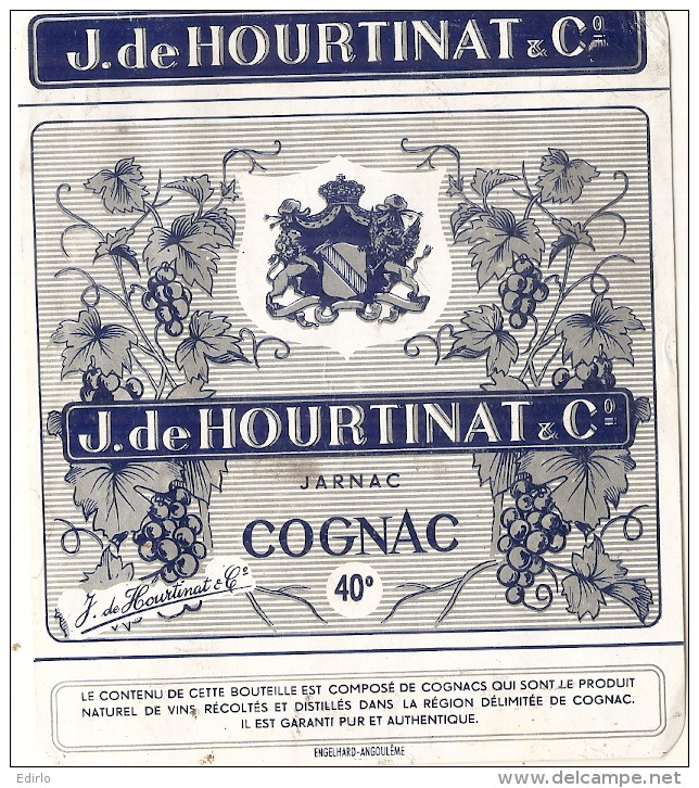 JARNAC  Cognac HOURTINAT - - Whisky