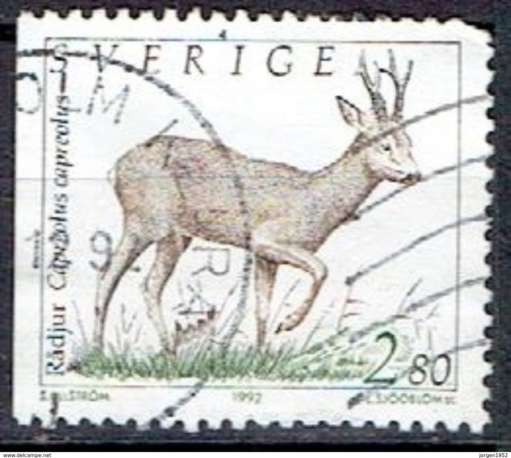 SWEDEN # FROM 1992 STAMPWORLD 1633Cv - Oblitérés