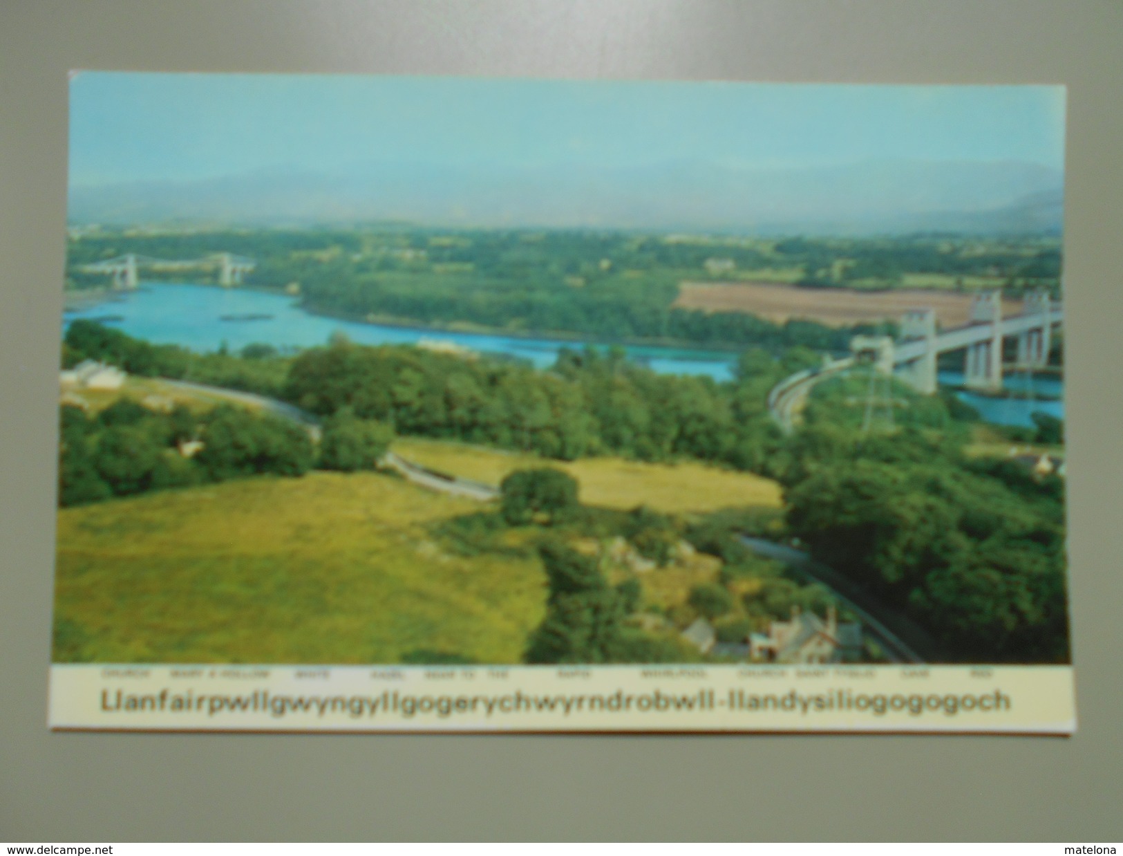 PAYS DE GALLES ANGLESEY MENAI STRAITS AND BRIDGES - Anglesey