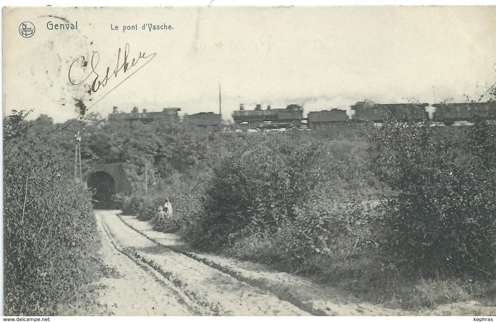 GENVAL : Le Pont D'Yssche - Cachet De La Poste 1907 - Rixensart