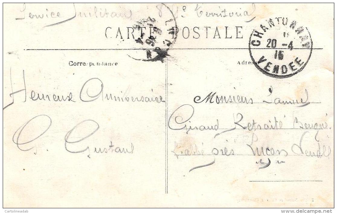 [DC10536] CPA - FRANCIA - CHANTONNAY (VENDEE) - VUE GENERALE - Viaggiata - Old Postcard - Chantonnay