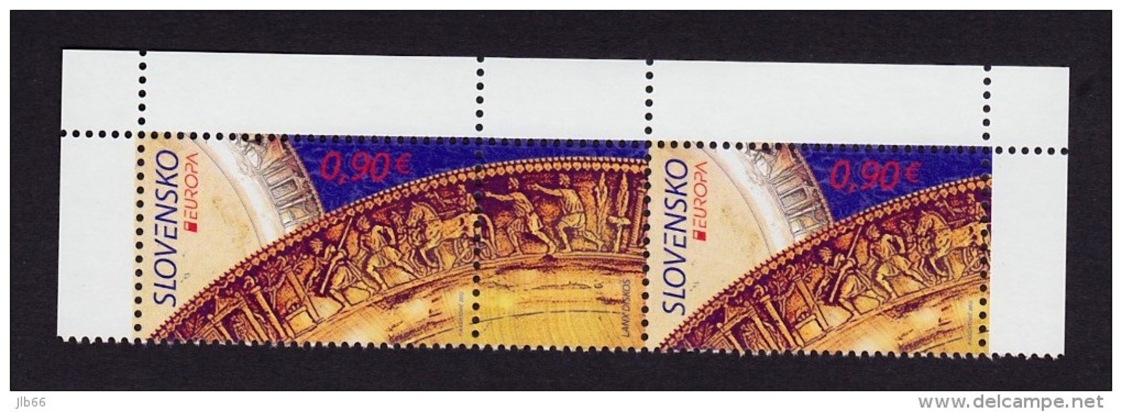 2 X Europa 2012 Slovaquie Slovakia Neuf - Unused Stamps