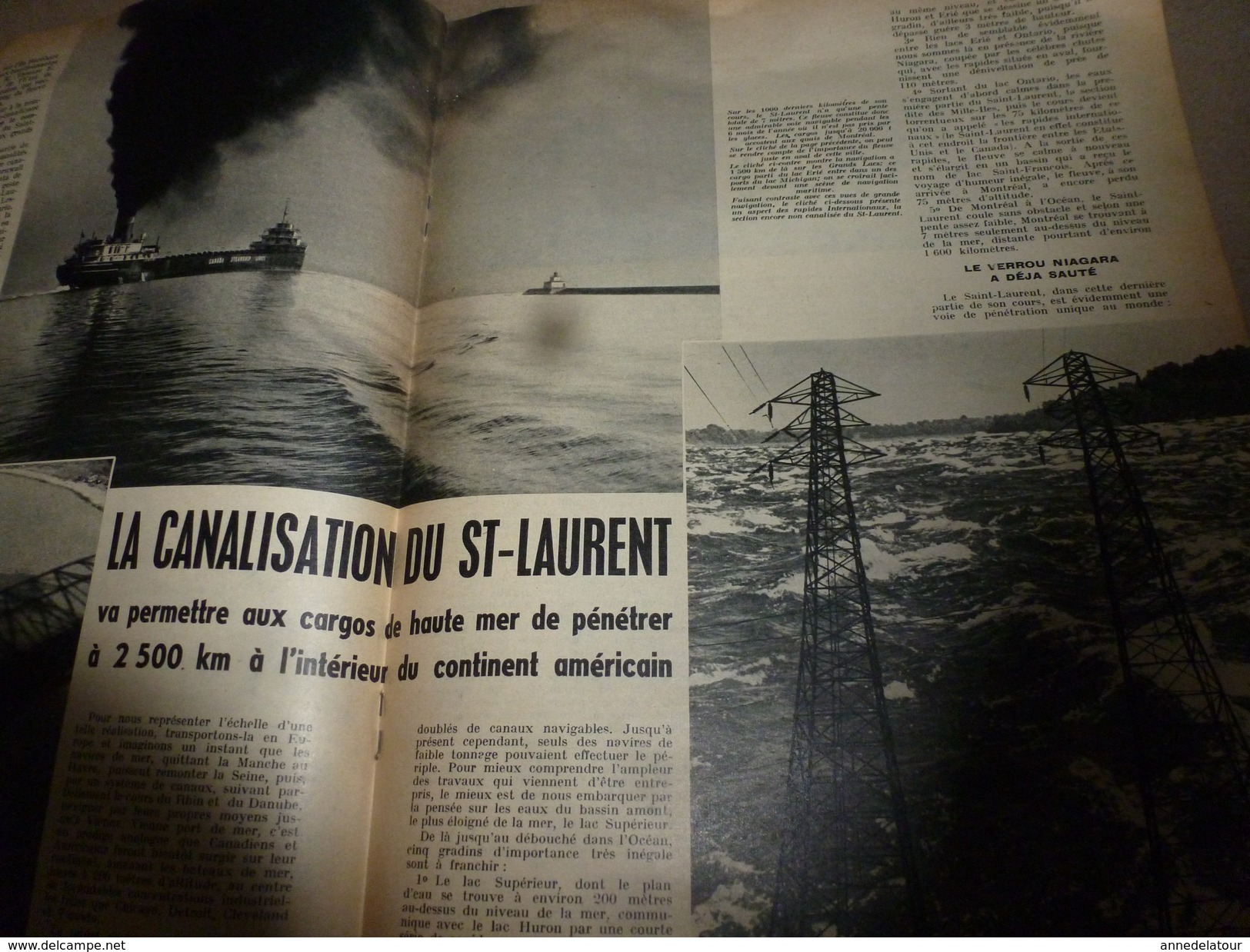 1955 SETA :Astronomie soviet;Origine du blé;Gyroscope a lames vibrantes;St-Laurent (USA);Problème des hybrides;etc