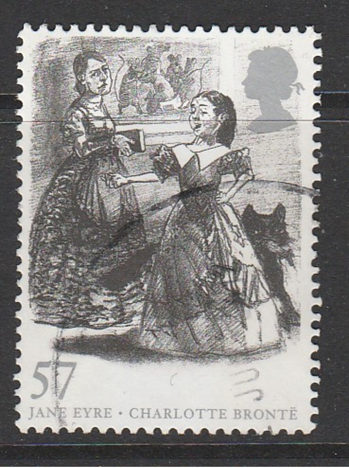 GB 2005 The 150th Anniversary Of The Death Of Charlotte Bronte Used Sg:GB 2521 - Gebruikt
