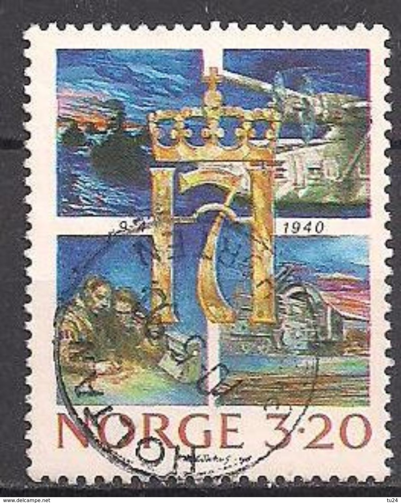 Norwegen  (1990)  Mi.Nr. 1042  Gest. / Used  (6fi21) - Gebraucht