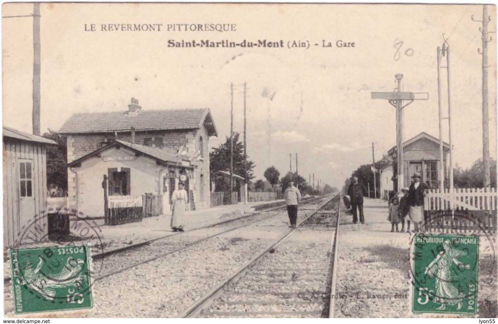 Saint Martin Du Mont La Gare (ligne PLM Bourg Ambérieu) 01 - Sin Clasificación