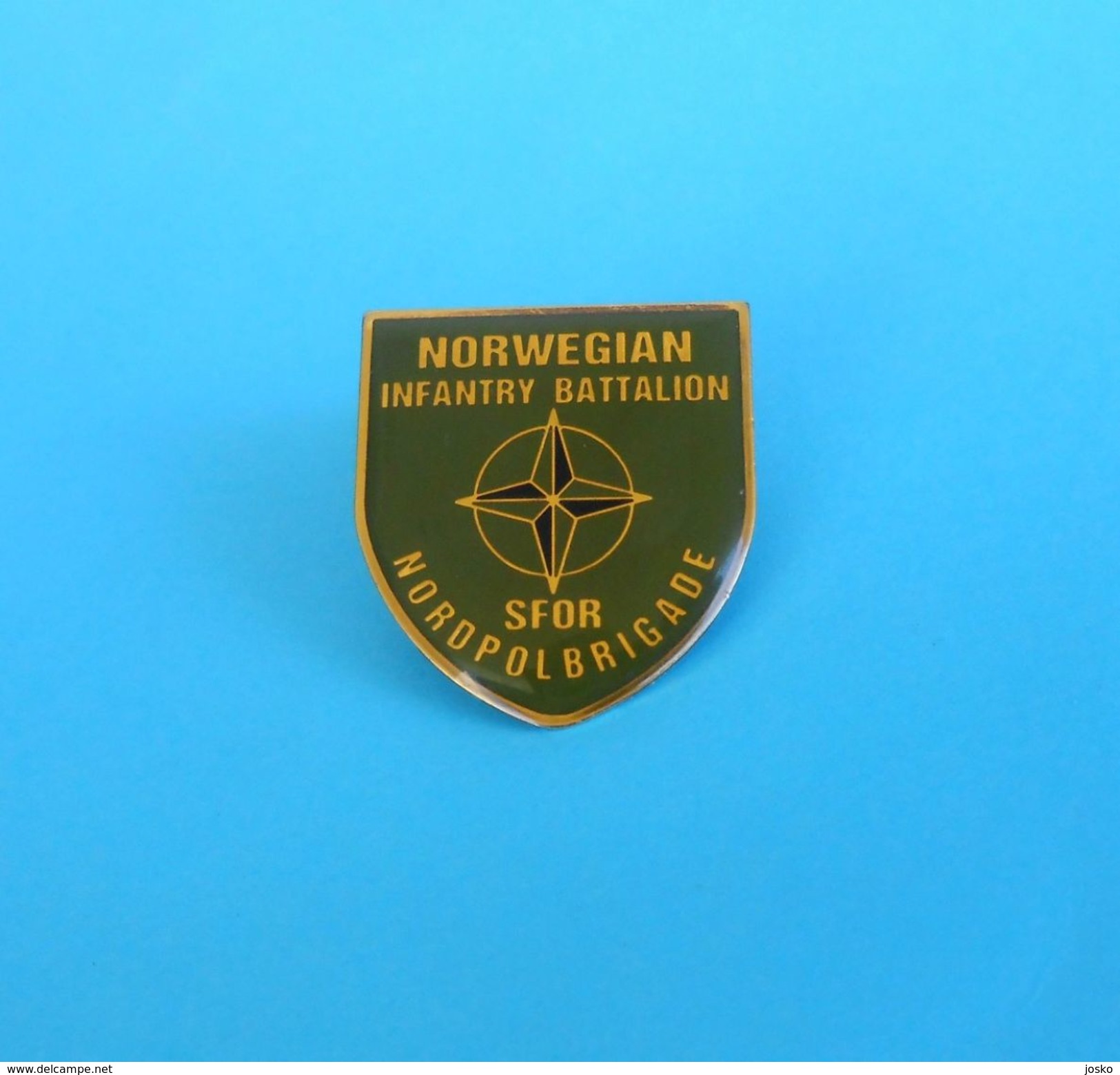 NORWAY - NORWEGIAN INFANTRY BATTALION '' NORDPOLBRIGADE '' - SFOR MISSION In Bosnia War 90s * NATO Army Military Norvege - Army