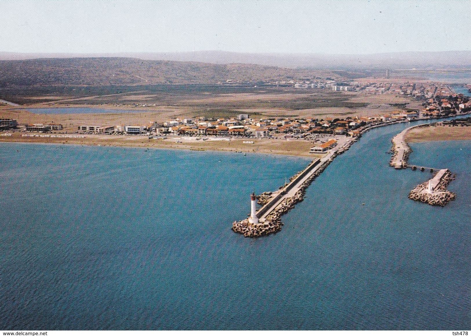 11---PORT-LA NOUVELLE--" Golfe Du Lion "--vue Aérienne--voir 2 Scans - Port La Nouvelle