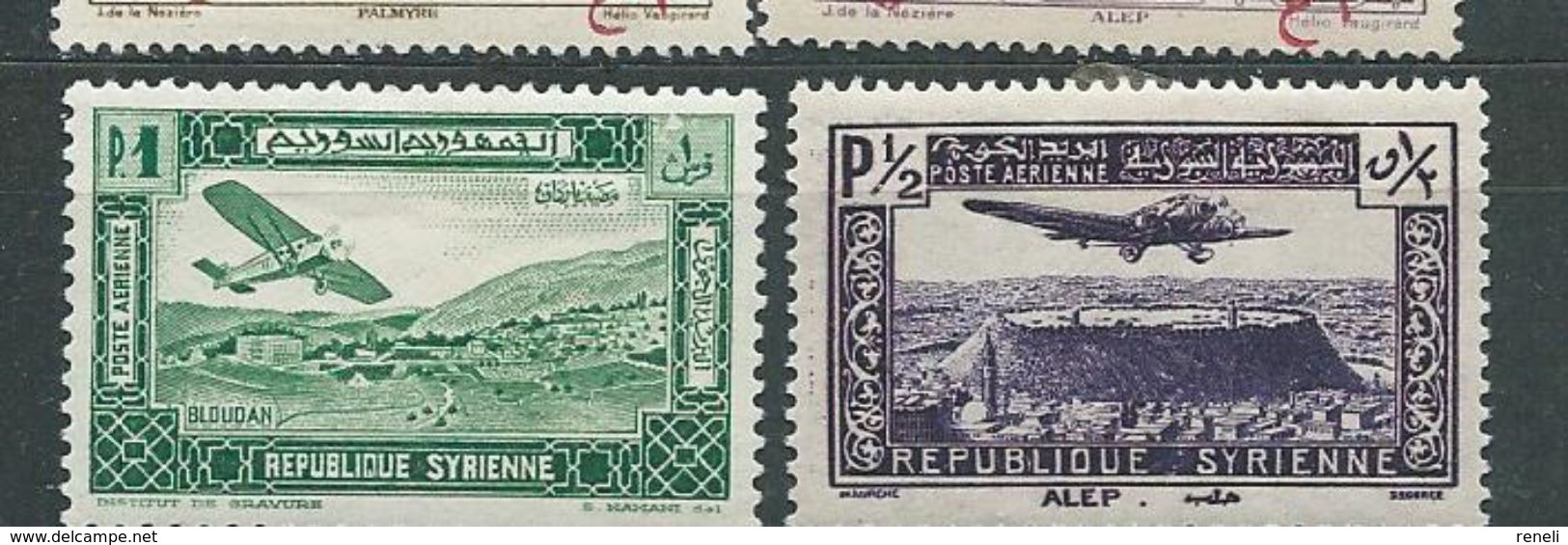 SYRIE  PA  N°  61+79 * TB - Poste Aérienne