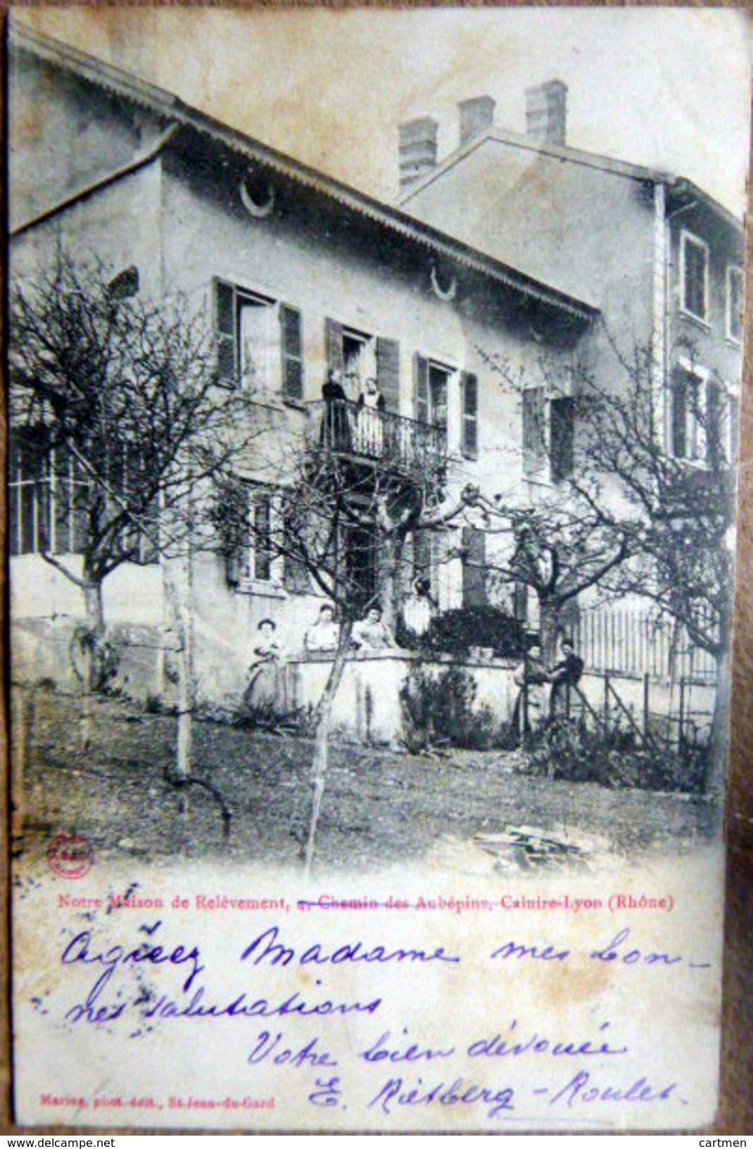 69 CALUIRE ET CUIRE OU MONTCHAT NOTRE MAISON DE RELEVEMENT MAISON DE REPOS HOPITAL - Caluire Et Cuire