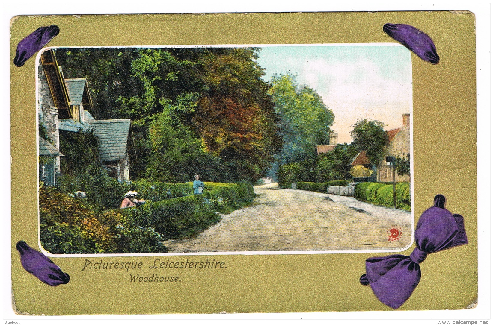 RB 1160 -  Early Postcard - Woodhouse Woodhouses - Picturesque Leicestershire - Other & Unclassified