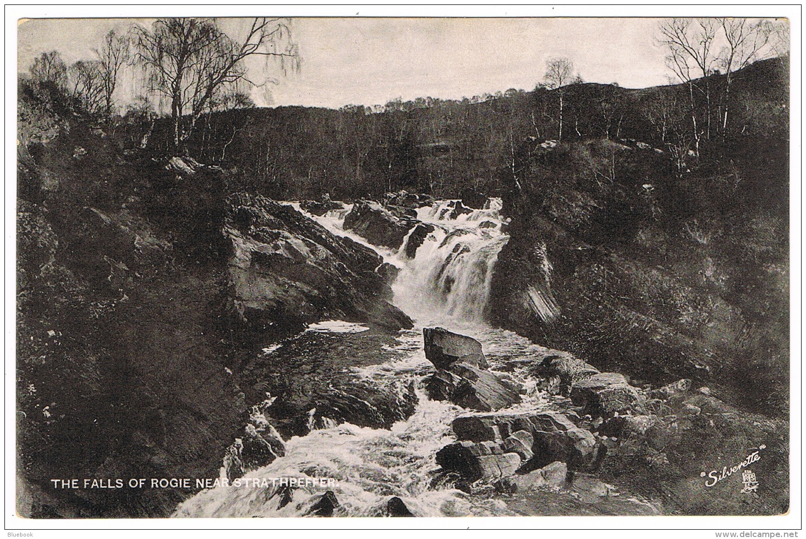 RB 1160 -  Early Raphael Tuck Postcard - Falls Of Rogie Near Strathpeffer Ross Scotland - Ross & Cromarty