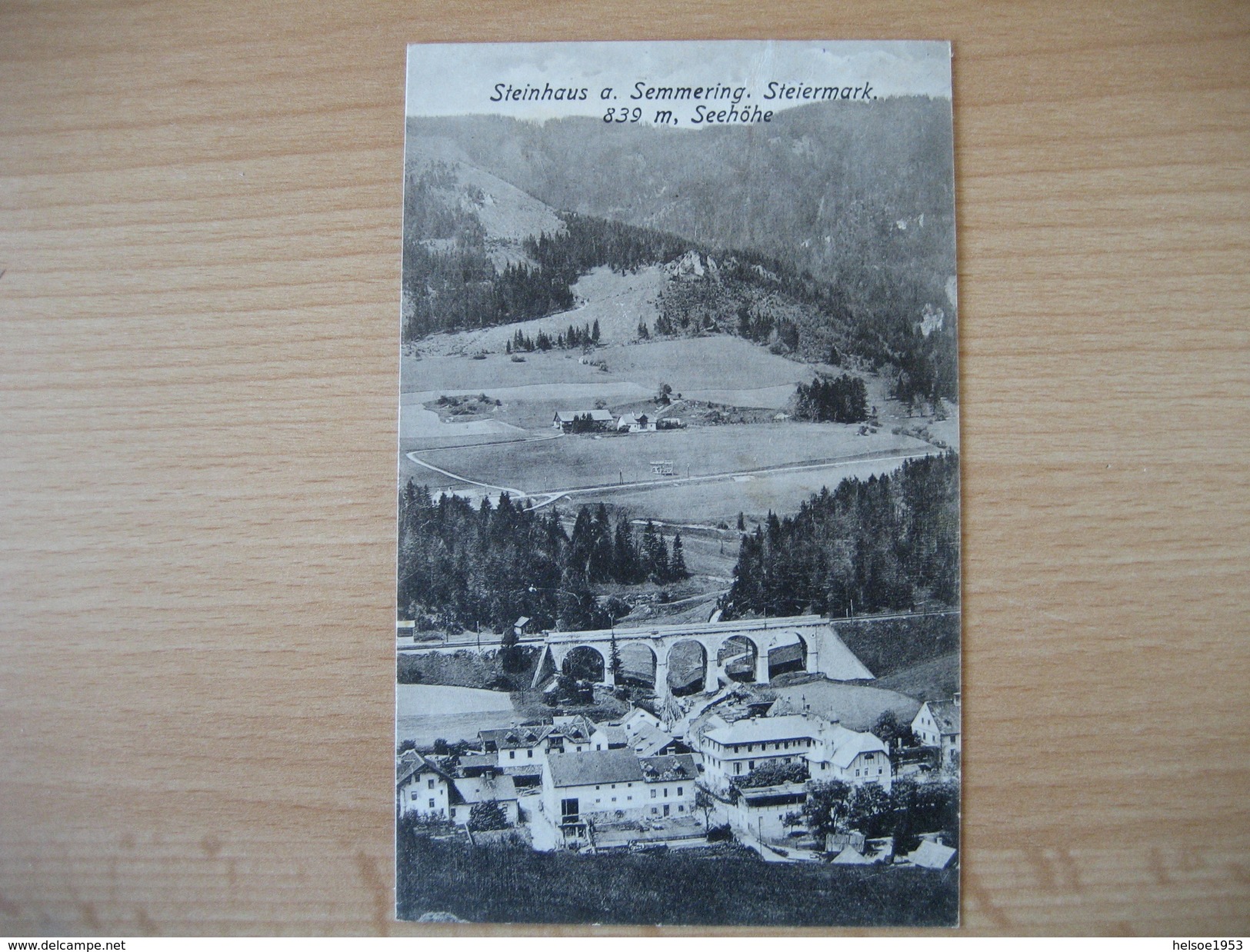 Österreich- AK Steinhaus Am Semmering Mit Blick Auf Das Viadukt - Stainz