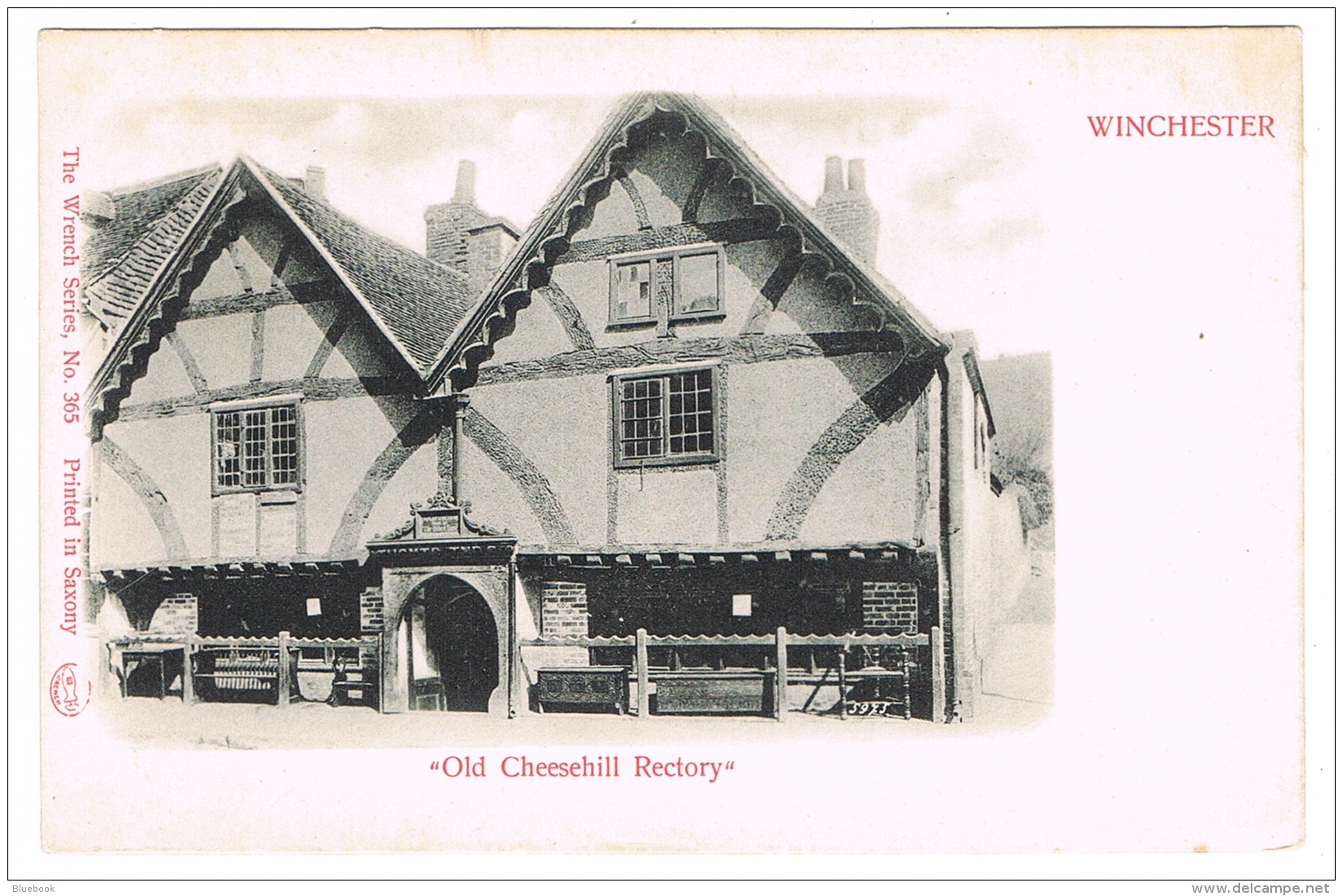 RB 1162 - Early Wrench Postcard - Old Cheesehill Rectory Winchester - Hampshire - Winchester