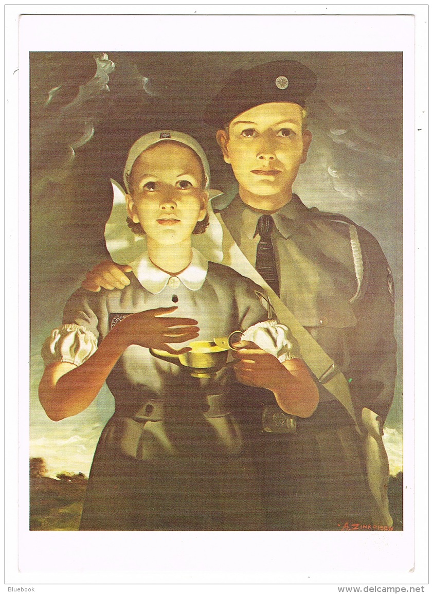 RB 1162 - Postcard St John Ambulance Cadets - From 1952 Publicity Poster - Nursing Health - Health