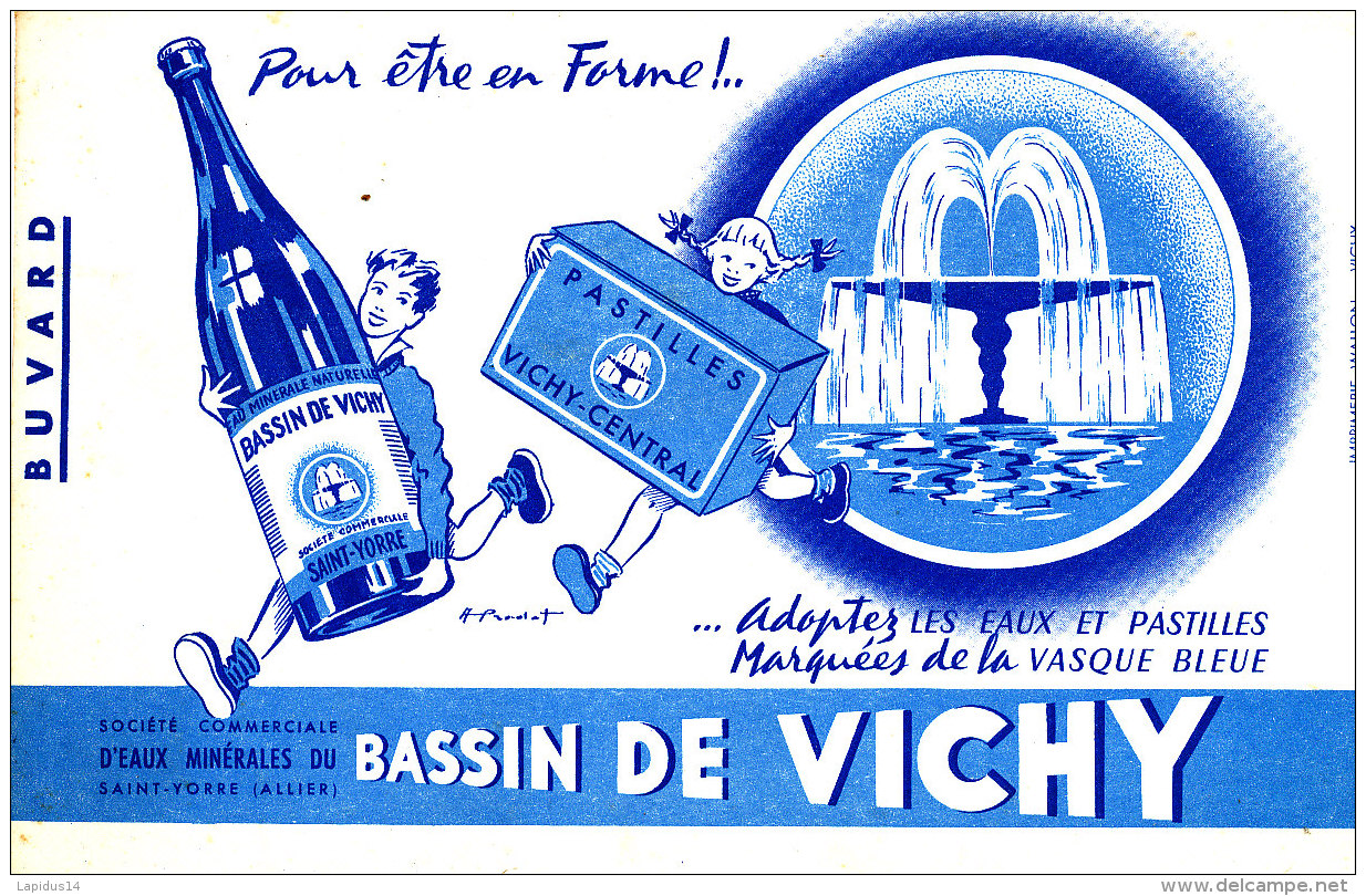 BU 1462 -   BASSIN DE VICHY - Softdrinks