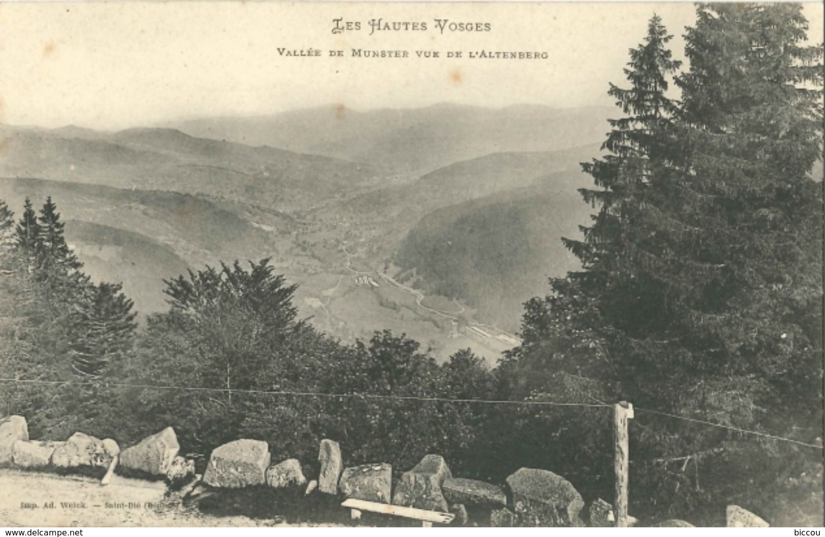 Lot de 8 CPA des VOSGES 88 dont Saint Maurice sur Moselle, la Schlucht, Kichompré, Plombières (toutes scannées)