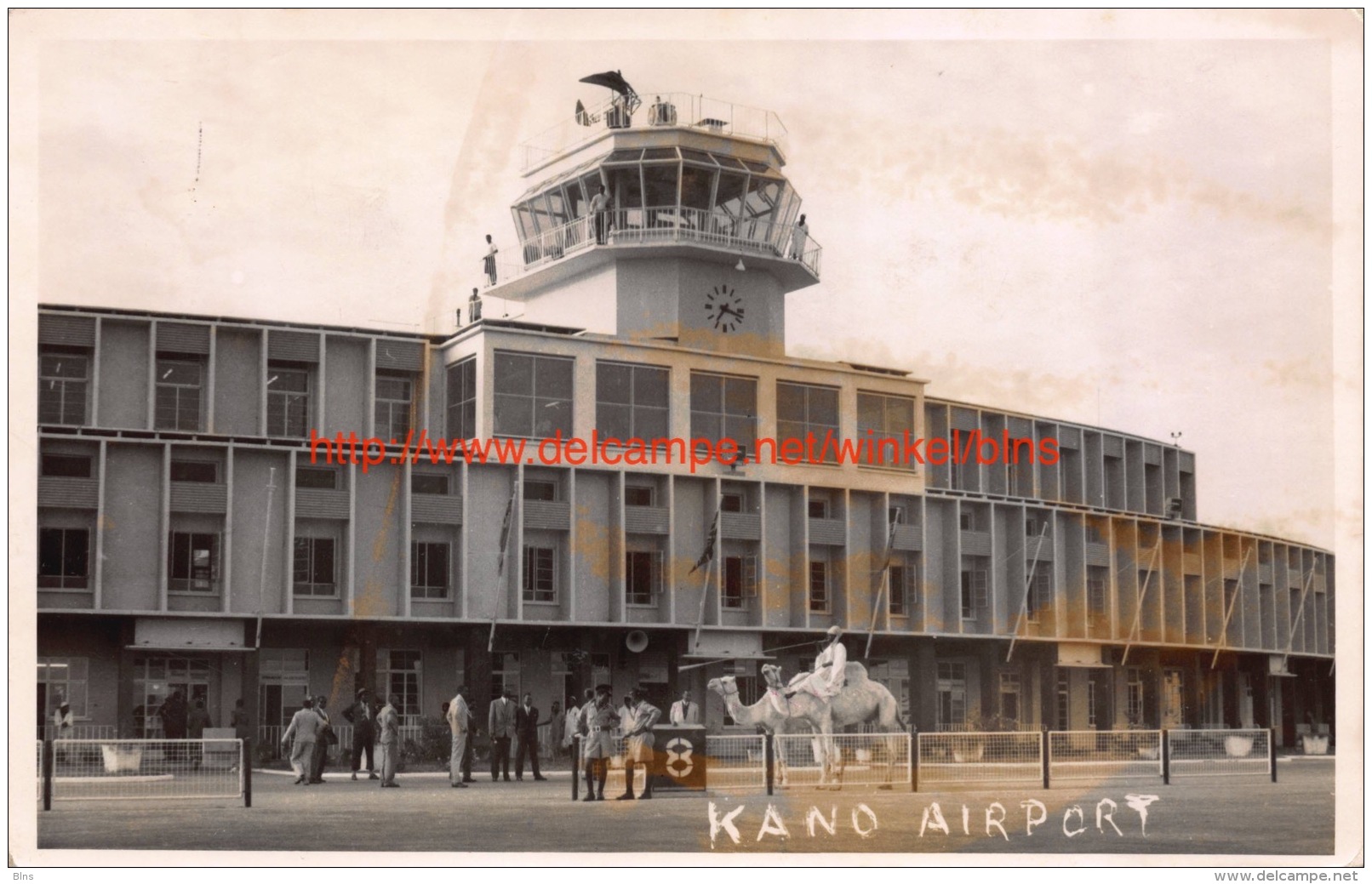 Kano Airport - With The Compliment Of Sabena - Nigeria