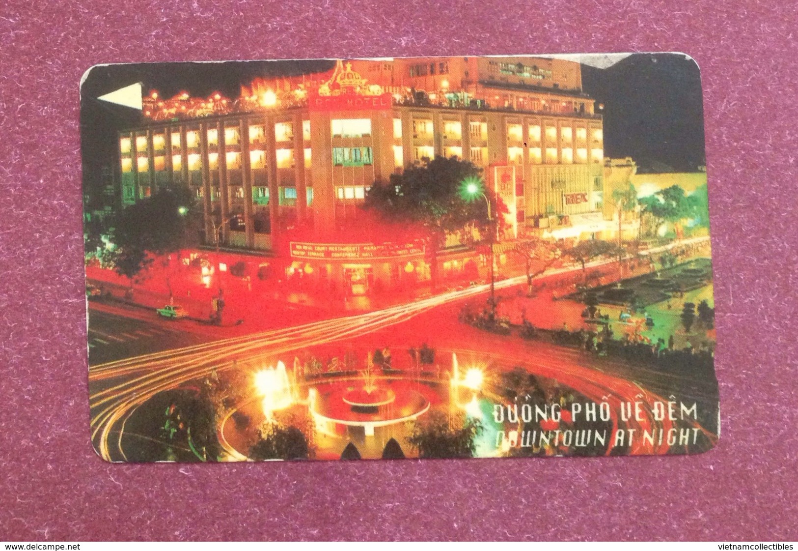 Vietnam Viet Nam Used Magnetic Phone Card / Phonecard : Ho Chi Minh City - Vietnam
