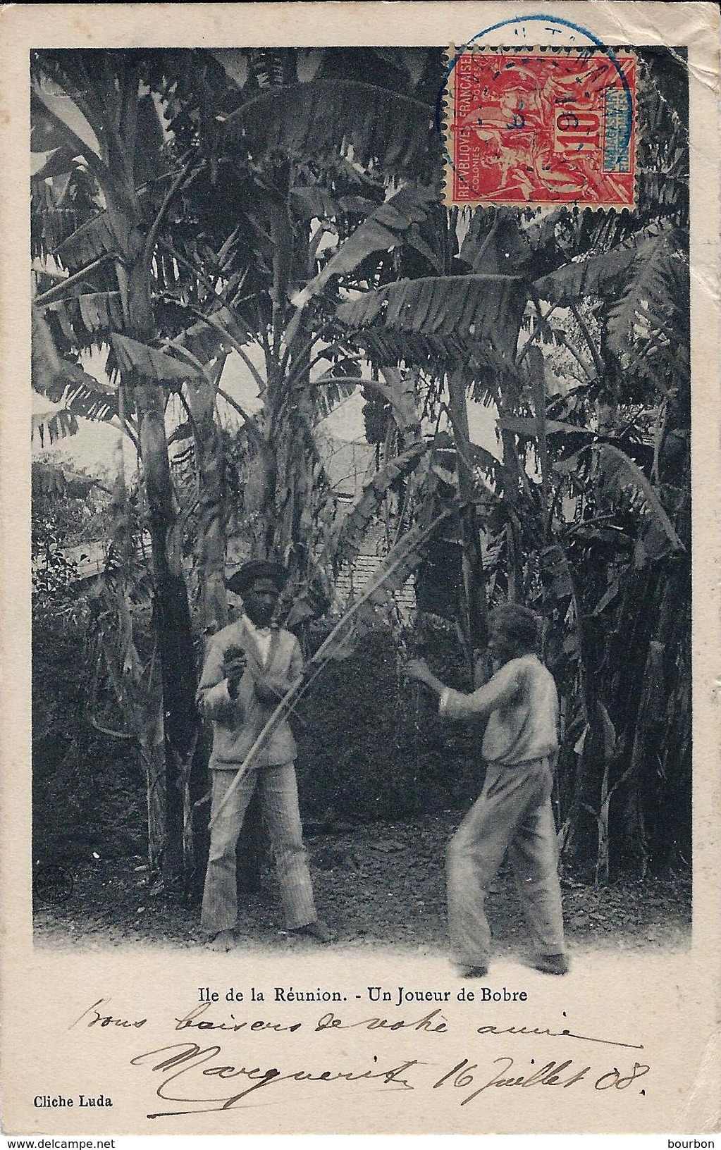 Réunion - Un Joueur De Bobre - Réunion