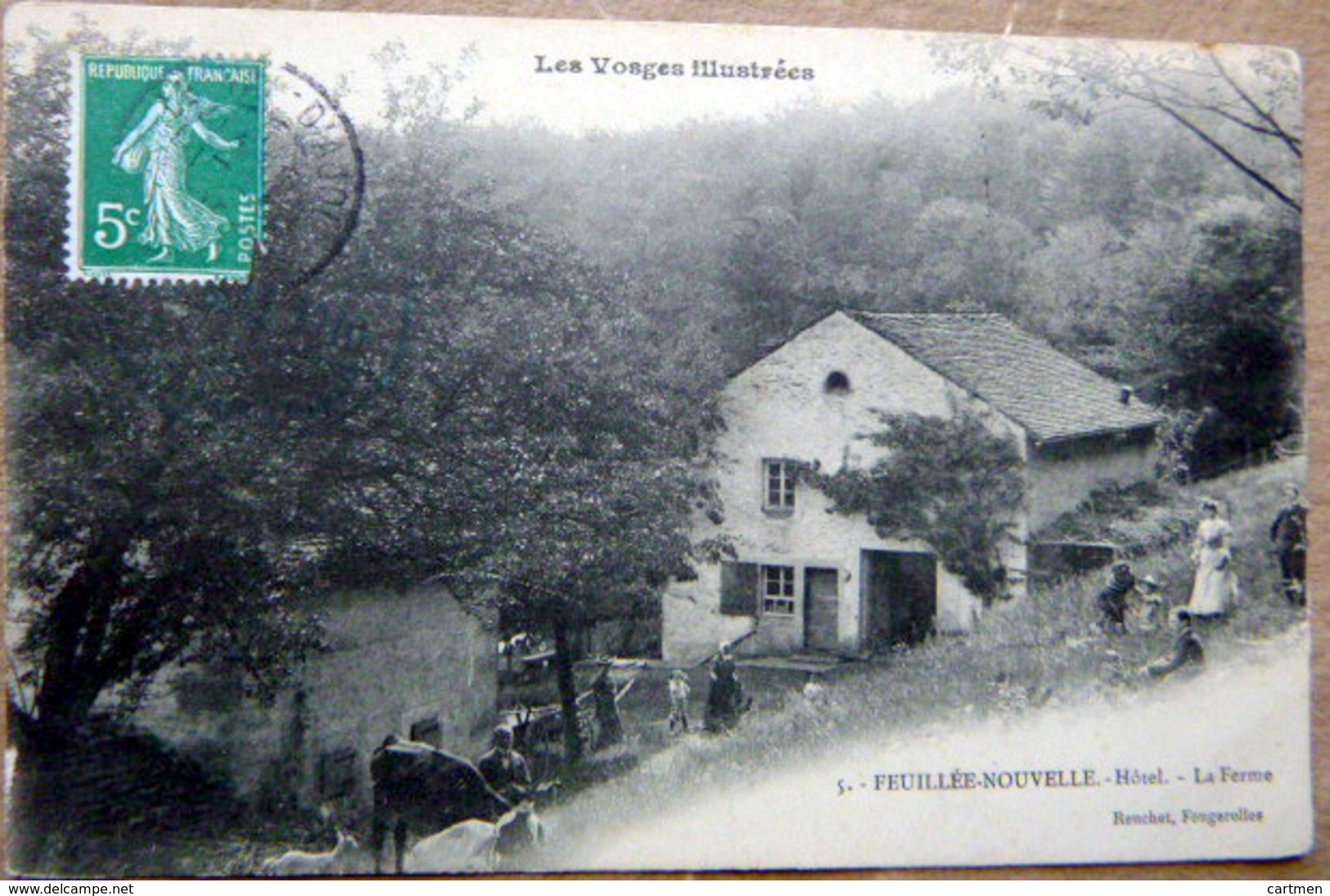 88  FEUILLEE NOUVELLE HOTEL LA FERME - Etival Clairefontaine