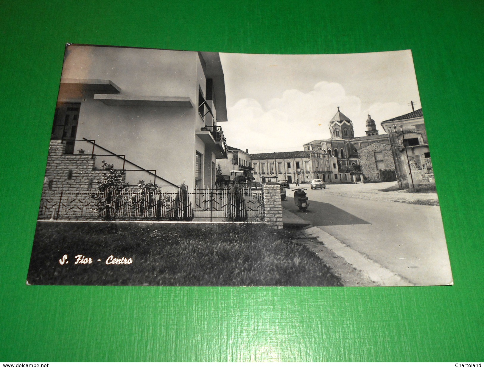 Cartolina San Fior - Centro 1965 - Treviso