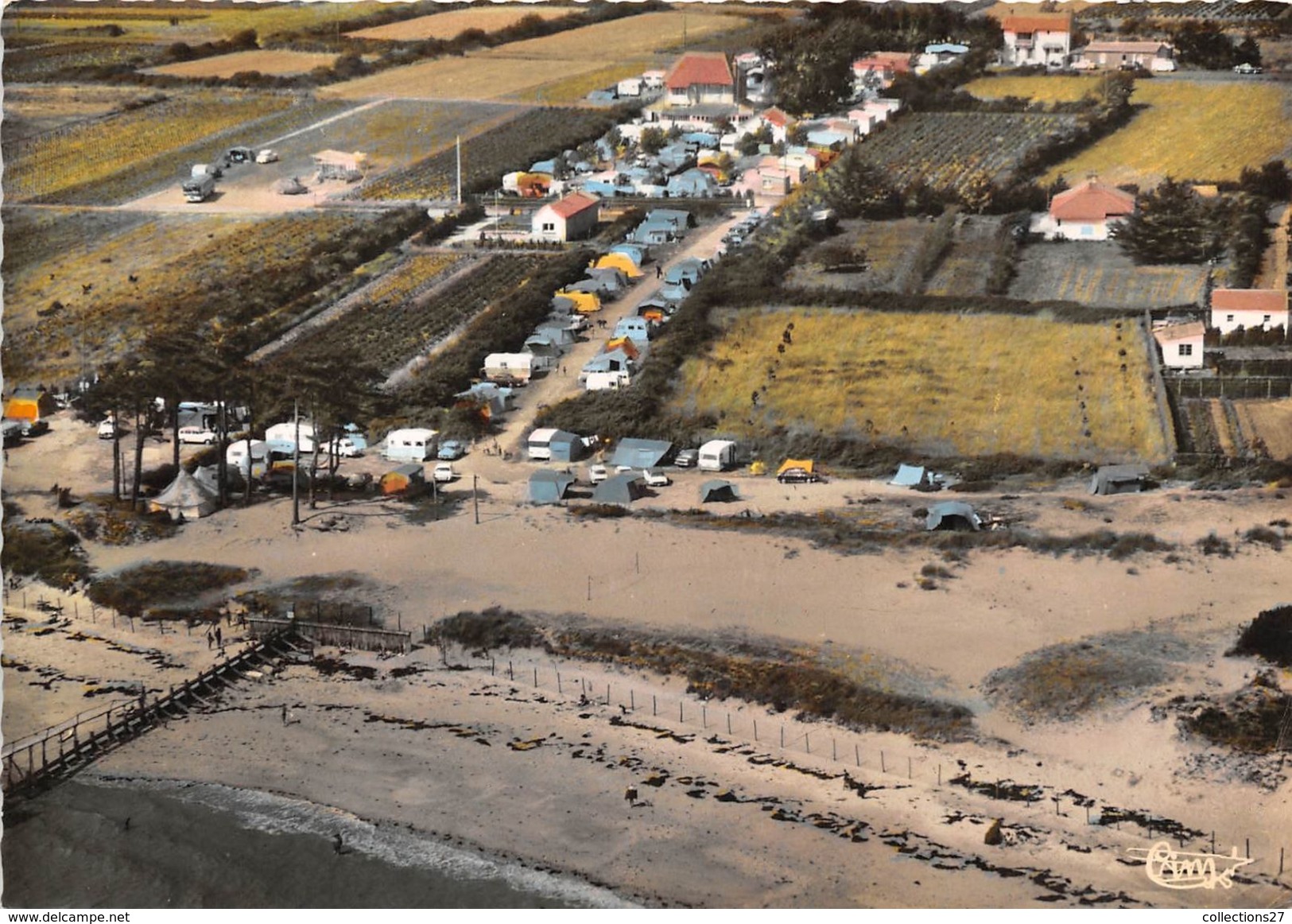 44-LES MOUTIERS-EN-RETZ- VUE AERIENNE - Les Moutiers-en-Retz