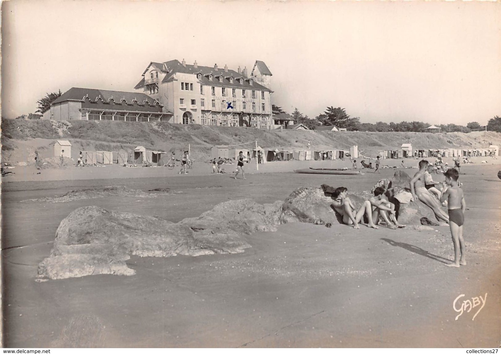 44-SAINT-BREVIN-L'OCEAN- LE CASINO ET LA PLAGE - Saint-Brevin-l'Océan