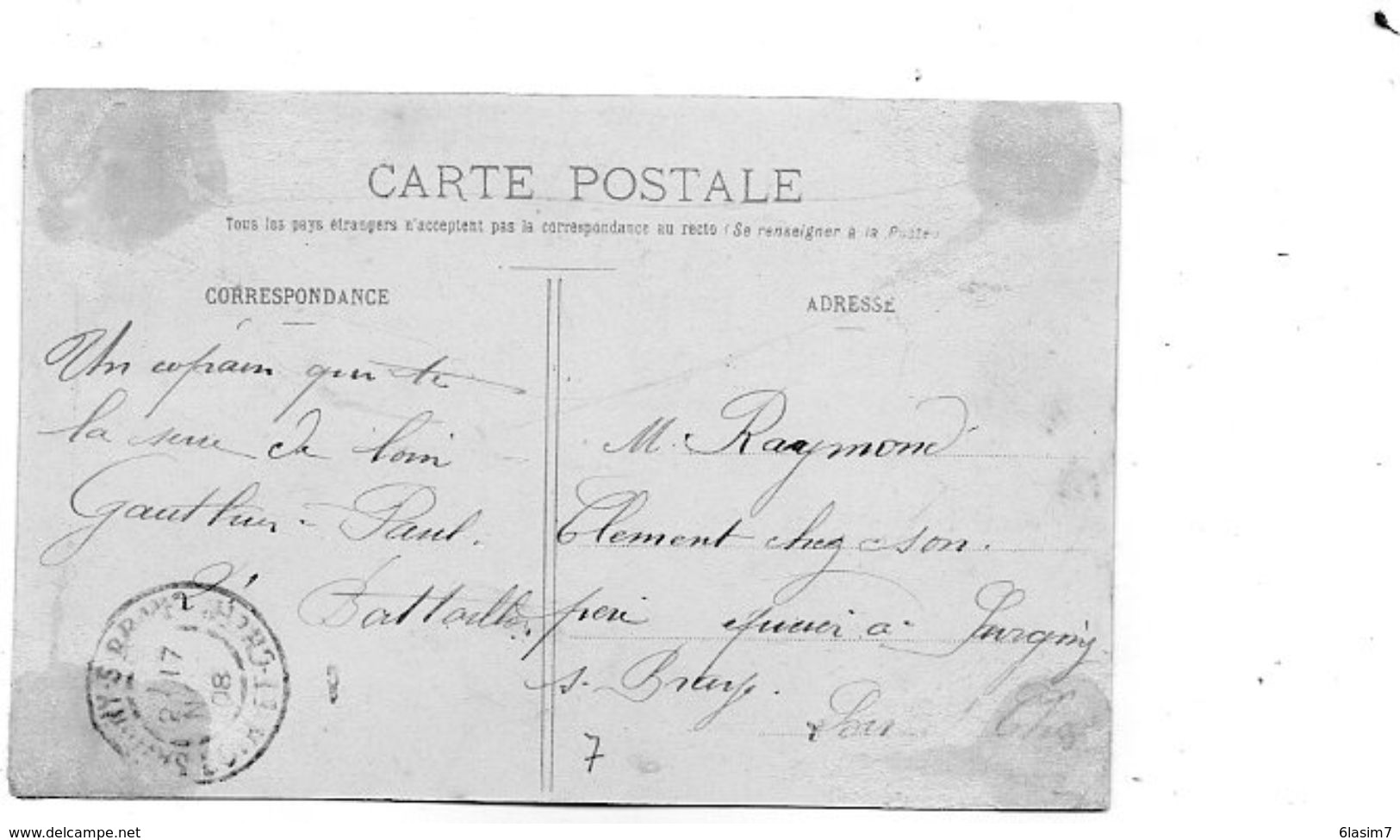 CPA - LUNEVILLE (54) - Aspect Des Casernes Du Quartier Stainville De La Rue De'Alsace En 1908 - Luneville