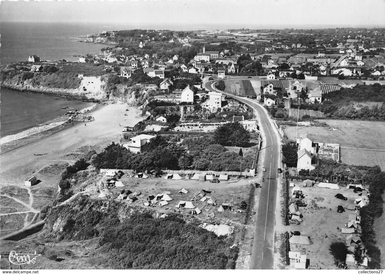 44-SAINT-MARC-SUR-MER- VUE AERIENNE GENERALE CAMPING DE LA COURANCE - Autres & Non Classés