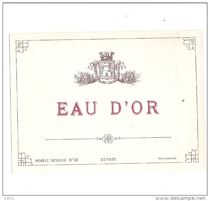 EAU D'OR -   ( 4 Points De Colle Dos) - Whisky