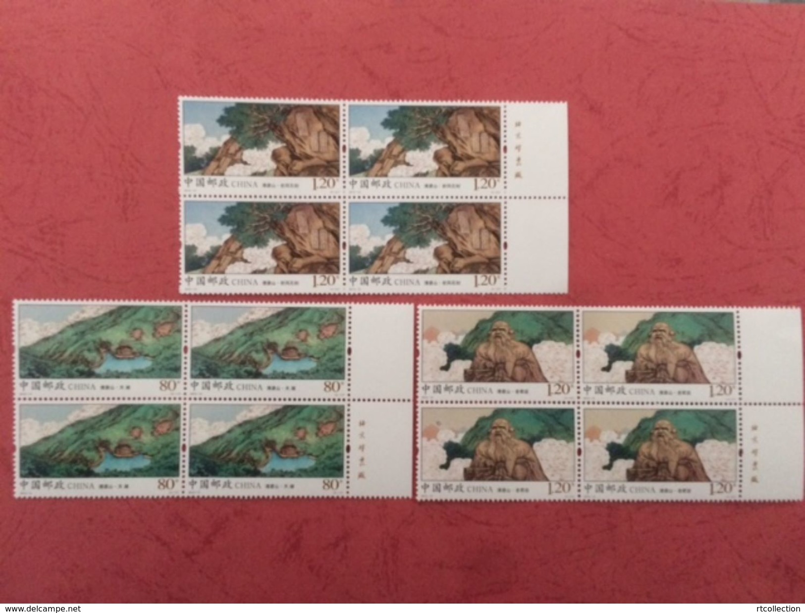 China 2015 Qingyuan Mountain Geograhy Architecture Holiday Sky Lake Rock Carvings Statue Of Lao Zi Stamps MNH 2015-14 - Monuments