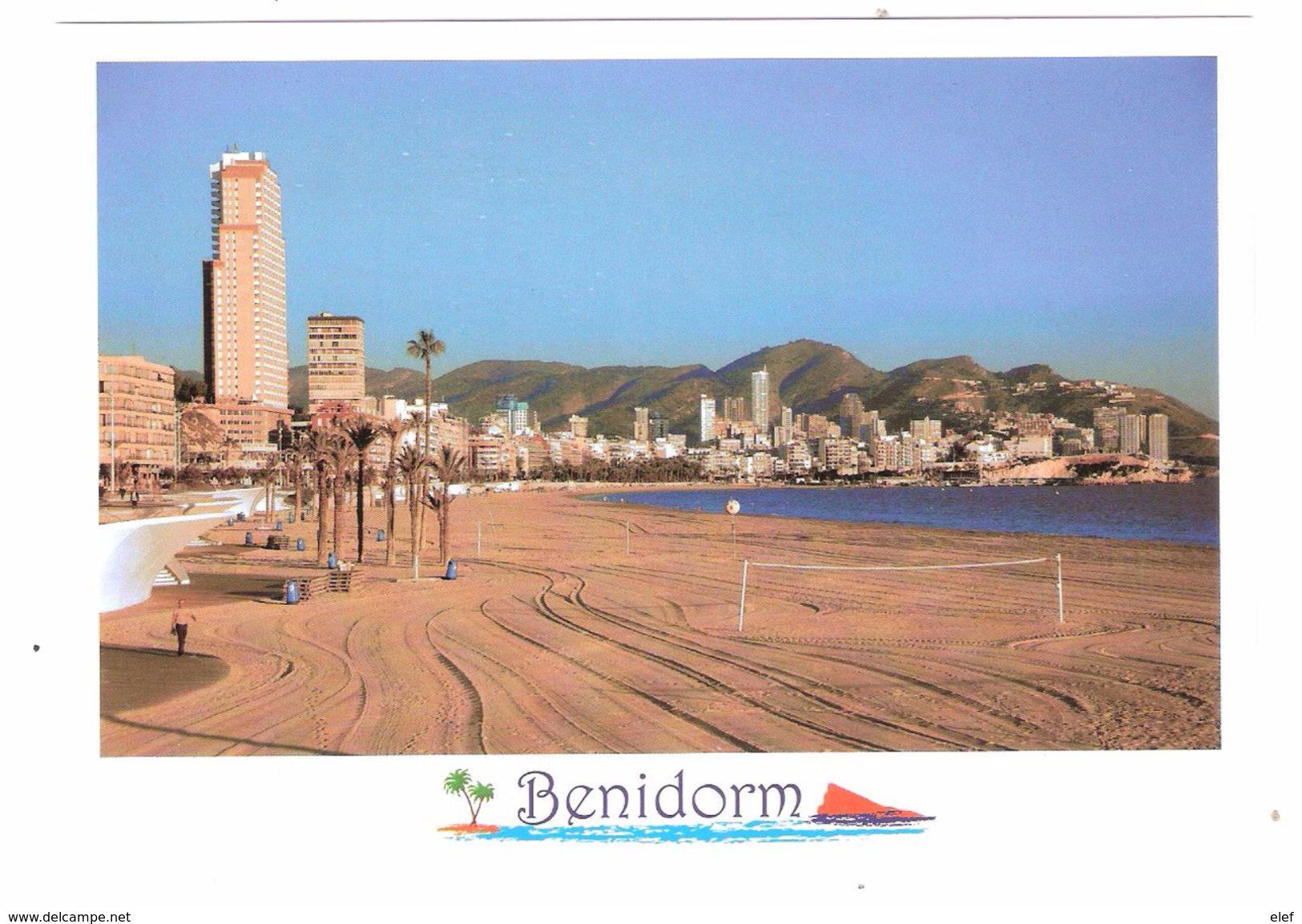 Filet De VOLLEY BALL, Playa Poniente ,Benidorm, Alicante Espana, TTB - Voleibol