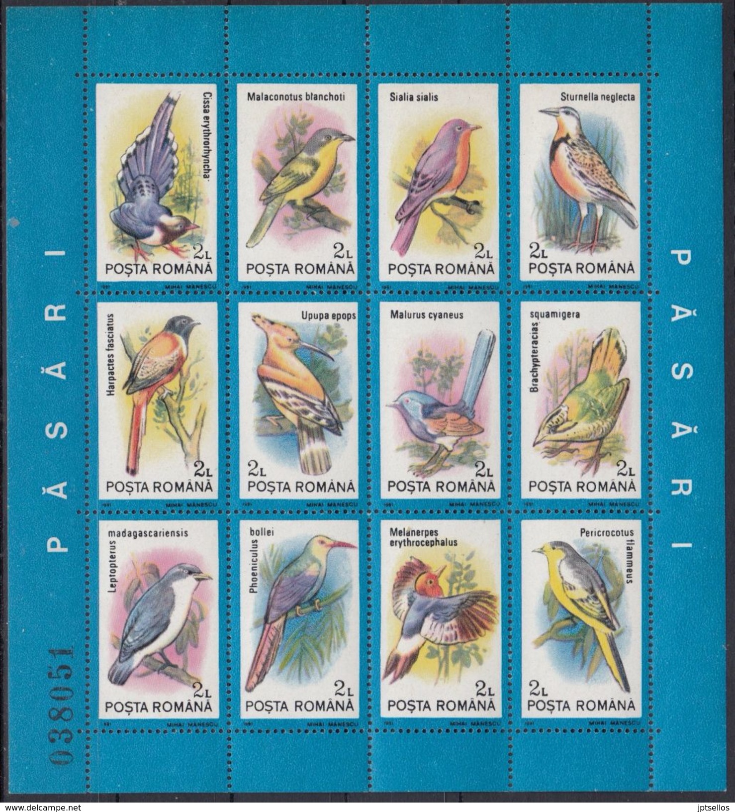 RUMANIA 1991 HB-211/212 NUEVO - Blocks & Kleinbögen