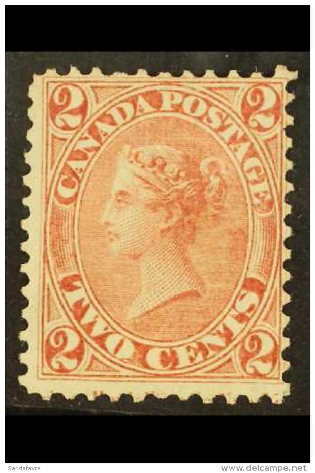 1864 2c Rose-red Queen, SG 44, Fresh Unused. For More Images, Please Visit... - Sonstige & Ohne Zuordnung
