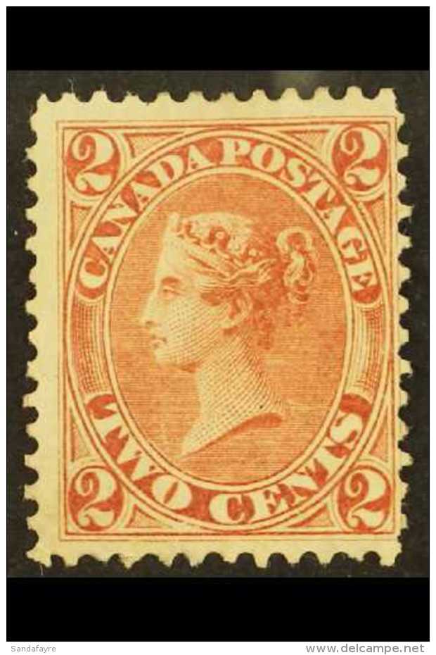 1864 2c Bright Rose Queen, SG 45, Fresh Unused. For More Images, Please Visit... - Sonstige & Ohne Zuordnung