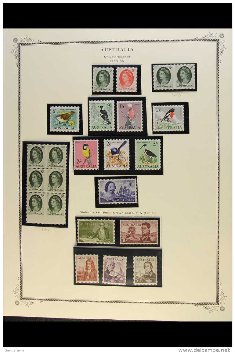 1953-1963 COMPLETE SUPERB MINT COLLECTION In Hingeless Mounts, All Different With A Few 'extras', Some Stamps Are... - Autres & Non Classés