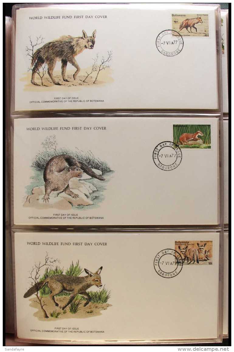 ANIMALS 1976-1978 'The Official Collection Of World Wildlife First Day Covers' - Complete World Collection Of... - Unclassified