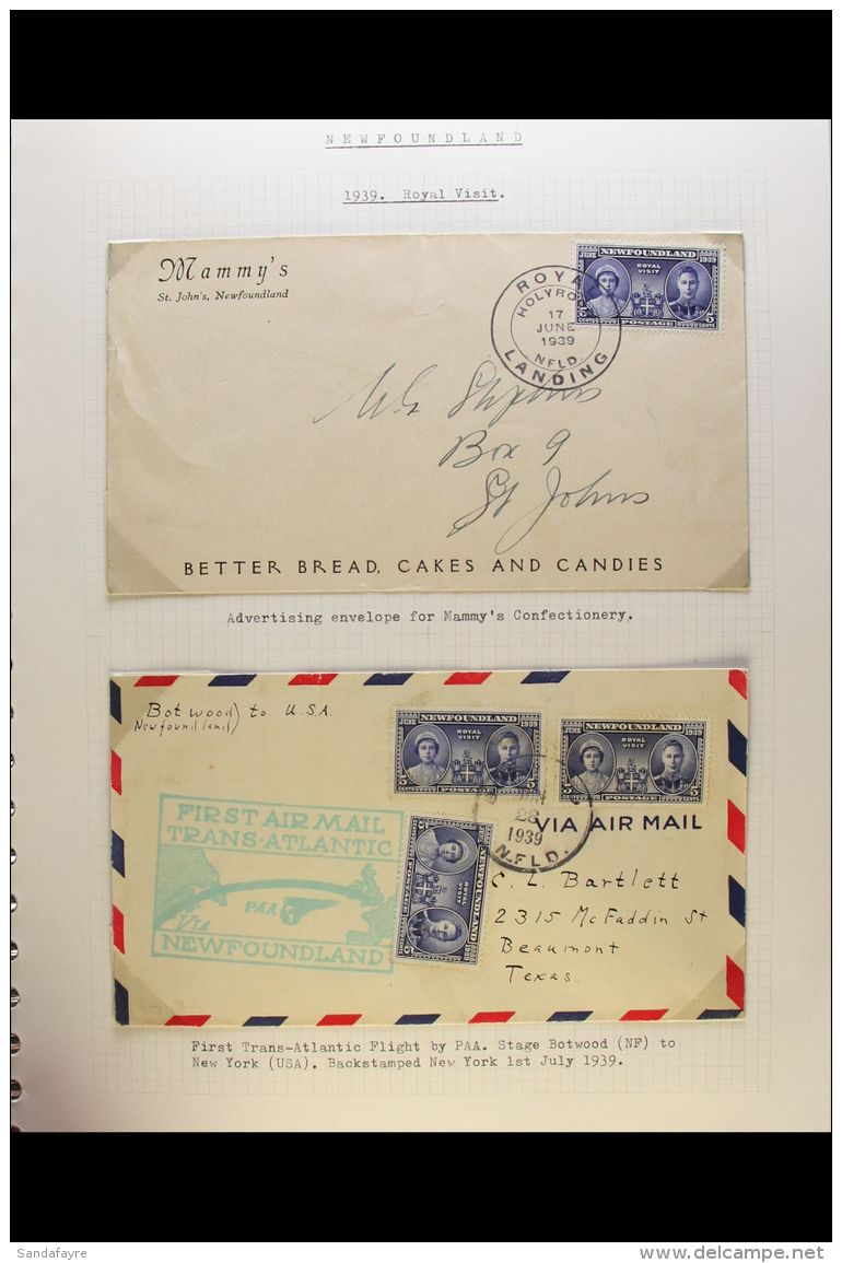 KING GEORGE VI COVERS AND STAMPS COLLECTION British Empire 1937-49 Lovely Clean Collection Of Covers And Stamps... - Other & Unclassified