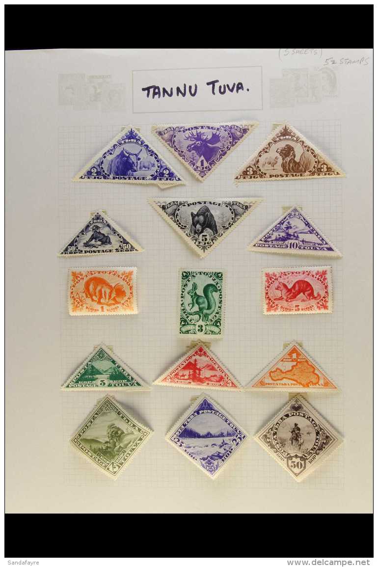 WORLD COLLECTION/ACCUMULATION All Periods Mint And Used Stamps On Various Leaves &amp; Stock Pages With Only Light... - Other & Unclassified