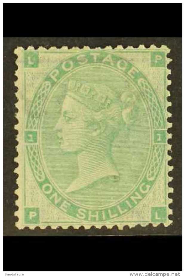 1862-64 1s Green 'small Letters', SG 90, Lightly Hinged Mint With Lovely Colour, Cat &pound;3200. For More Images,... - Sonstige & Ohne Zuordnung