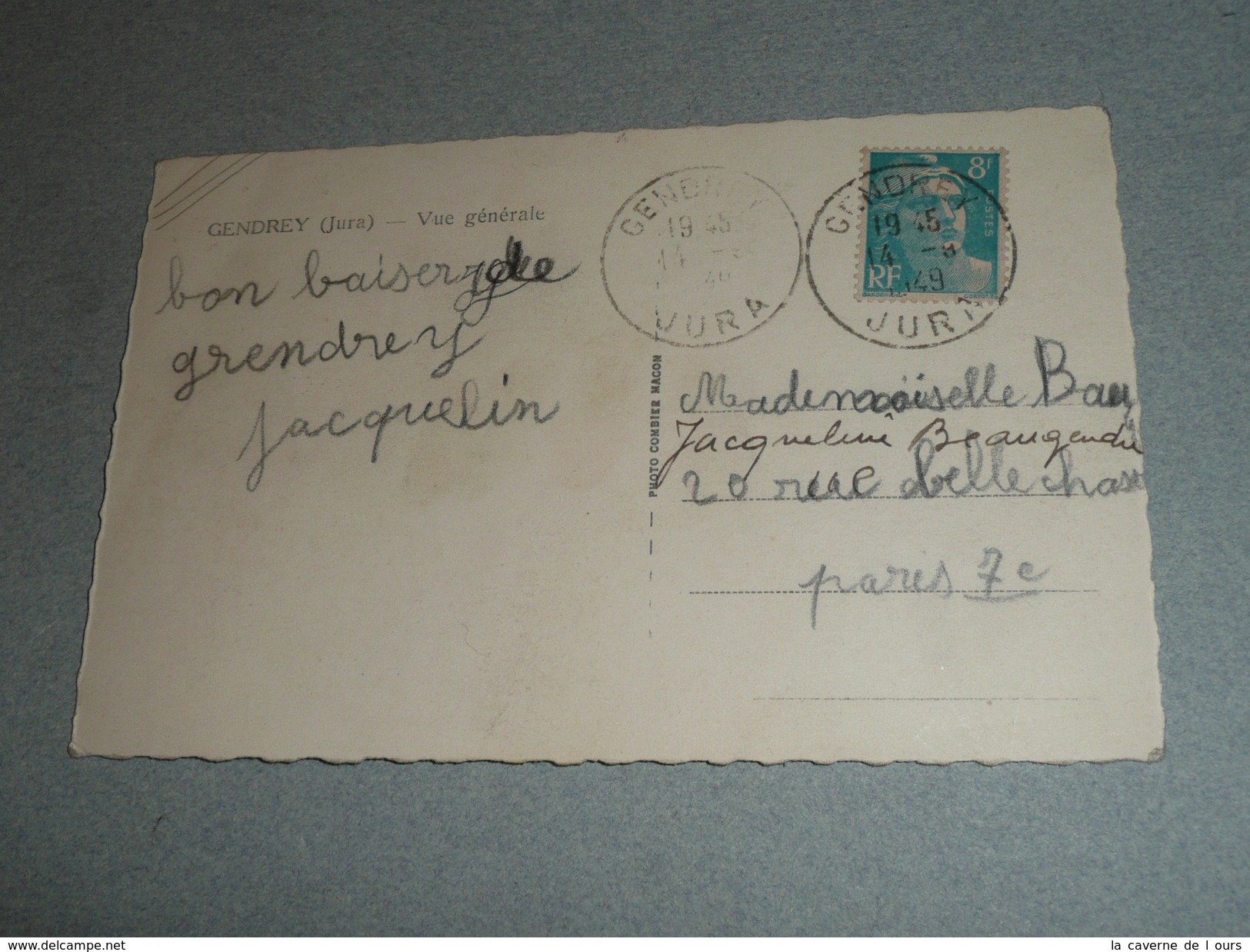 CPM, Carte Postale, Jura 39, Gendrey, Vue Générale - Gendrey