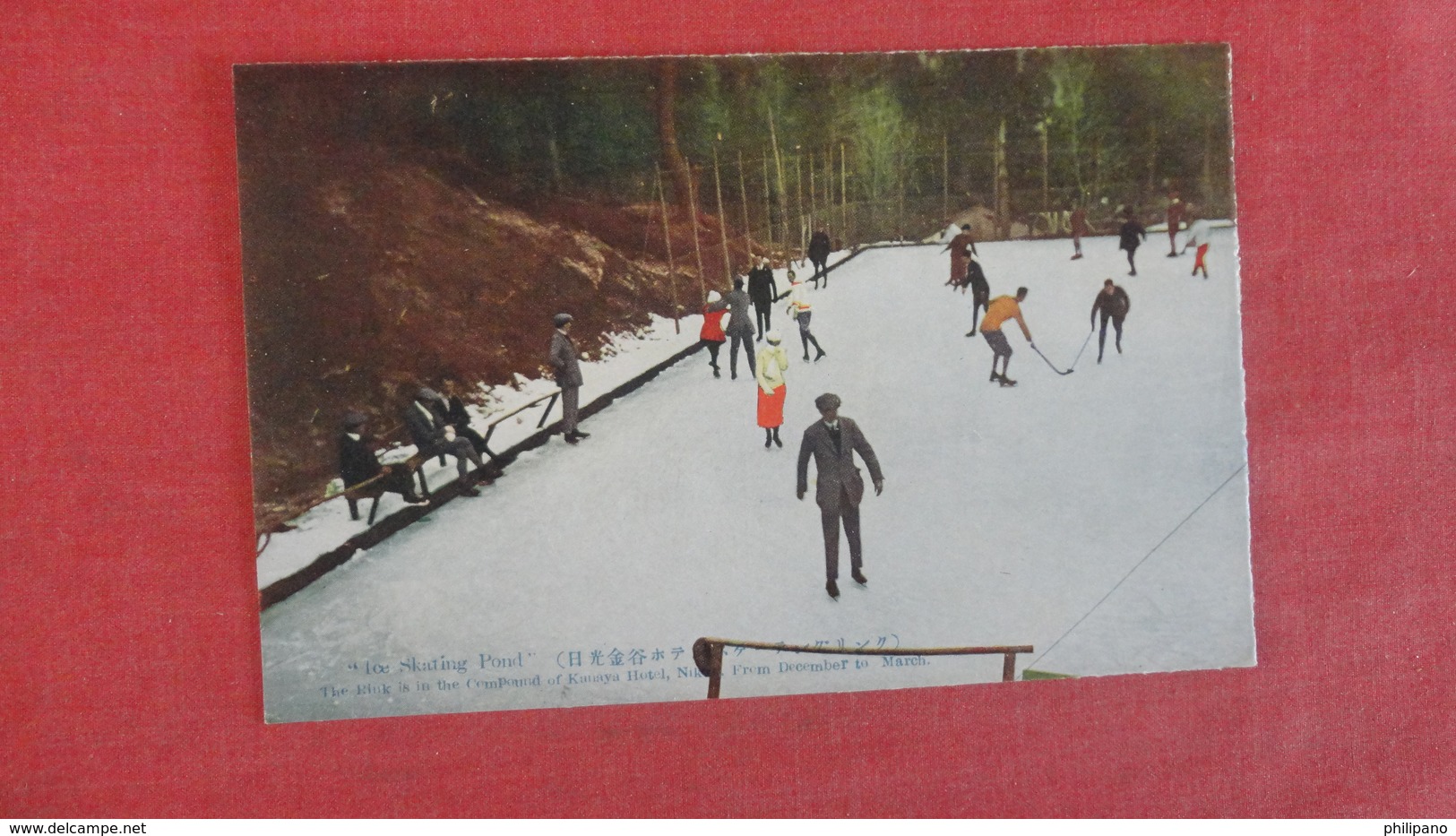 Ice Skating Pond  Compound Of  Kanaya Hotel Japan   Ref 2623 - Winter Sports