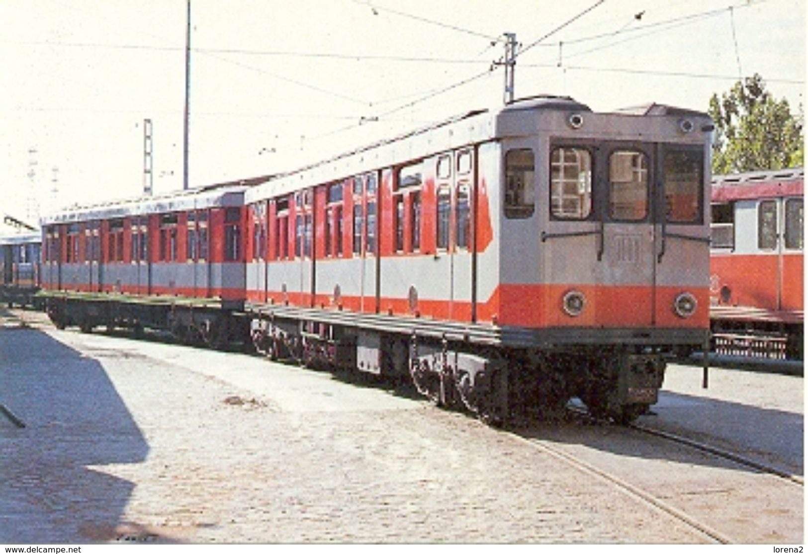 Postal Compañía Metropolitana De Madrid. Coche M-1022. Aluche. Ref. 7f-1731. - U-Bahnen