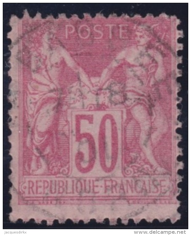 France   .    Yvert  .      104         .      O   .     Oblitéré - 1898-1900 Sage (Type III)